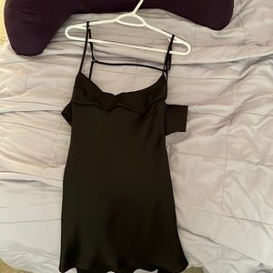 Zara Black Slip Dress